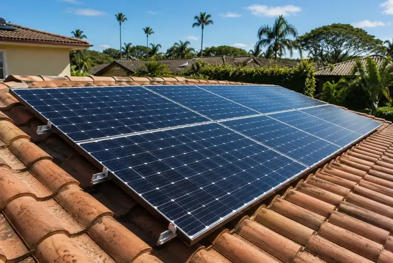 Installation de panneaux solaires à Westhoffen